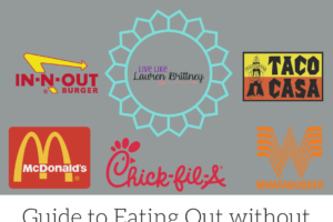 Guide to eating out without it affecting your waist line.