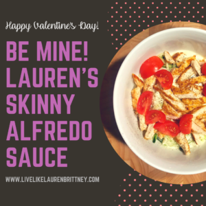 Lauren's Skinny Alfredo Sauce
