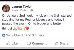 Quit My Job Realtor Keller Williams