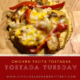 Chicken Fajita Tostatdas, Tostada Tuesday!