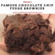 Lauren’s Famous Chocolate Chip Fudge Brownies
