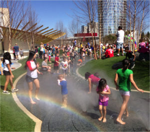 Klyde Warren Deck Park DFW Spring Family Activities
