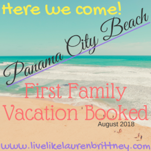 First Family Vacation Booked Cover