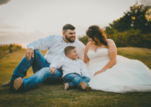 Our Wedding Family Portrait