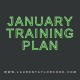 January Training Plan