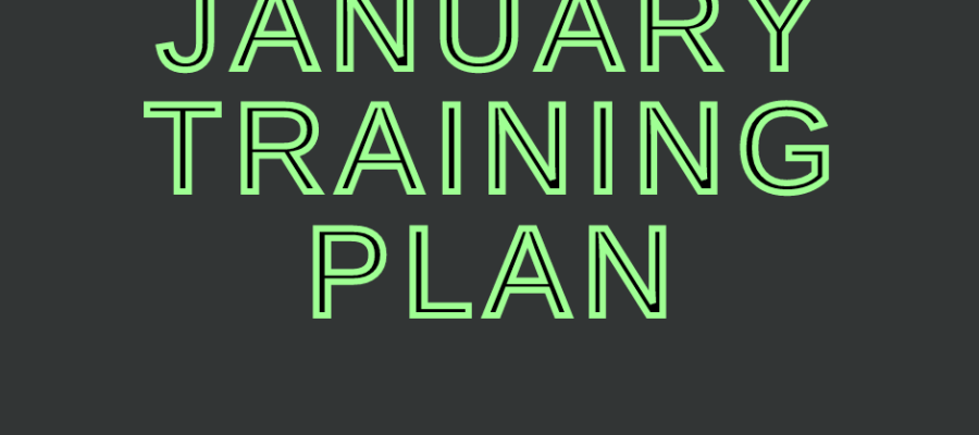 January Training Plan