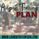 August Training Plan