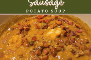 Creamy Cajun Potato Soup (One Pot Meal)