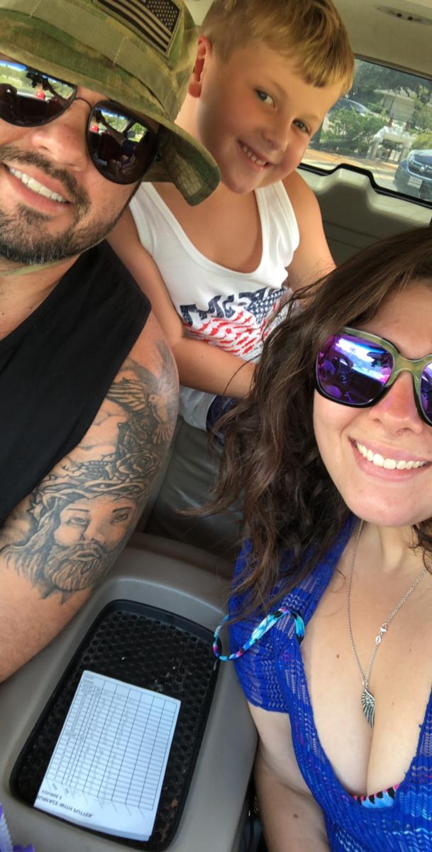 My little family on our way to explore PCB