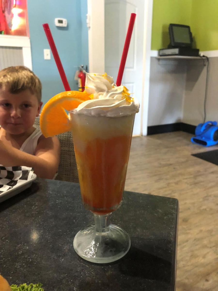 Dreamsicle at Gulf Coast Burger Co.