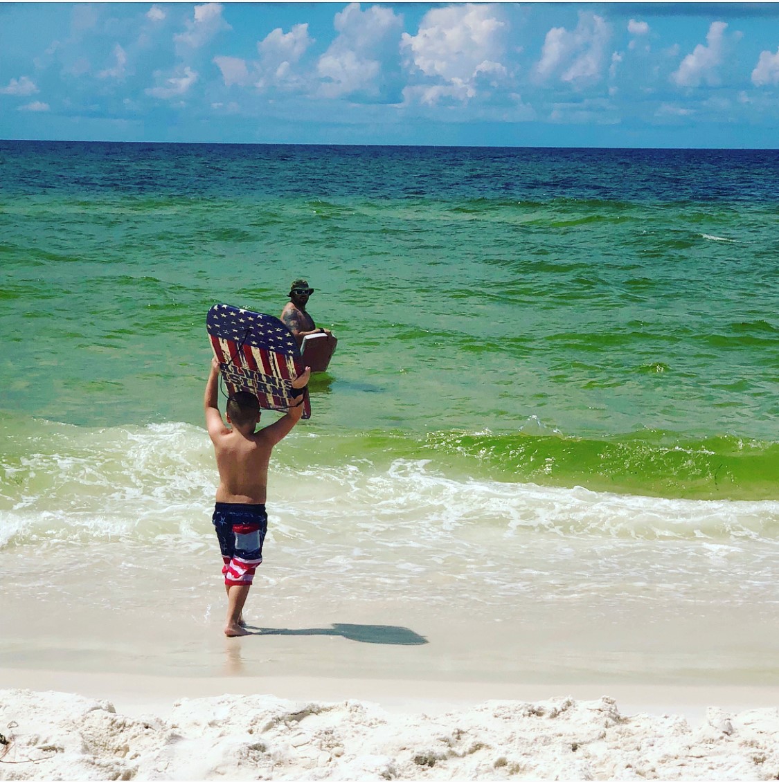 Boogie Boarding Panama City Beach